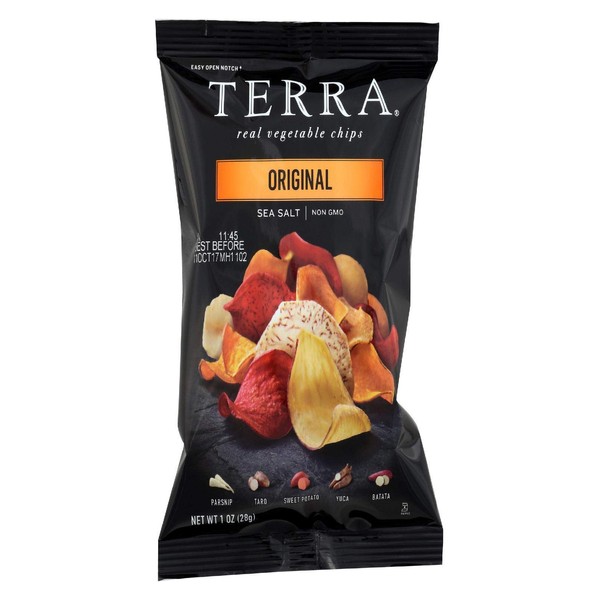 Terra Exotic Vegetable Chips, Original, 1 oz Snack Size