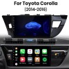 Fortdows 10.1'' For Toyota Corolla 2014-2016 Apple Carplay Android12 Car
