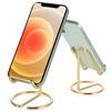 ROPOSY ROPOSY Cell Phone Stand for Desk, Cute Metal Gold