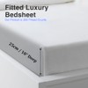 Bottom Fitted Sheets Stretches Up to 25cm Deep Mattress Pocket