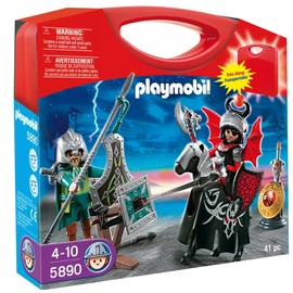 Playmobil - Knights Adventure Playset with Bonus Carrying Case - 5890