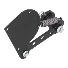 Spring Loaded Chain Tensioner Kit Prevents Chain Derailment Guide Protects Swing Arm Easy Installation Black Fit for Engine Motorized Bike