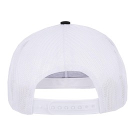 2Stoned Original Flexfit Snapback Trucker Cap One Size Two-Tone with Classic Embroidery, black / white