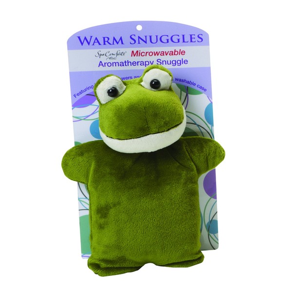 DreamTime Spa Comforts Snuggles Frog, Green