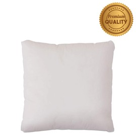 27x27x3 Outdoor Water Resistant Poly Box Pillow Insert, Breathable Shell, Never Vacuum-Packed