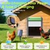 HOWOOIUA Upgraded Automatic Chicken Coop Door Solar- Chicken Coop Door