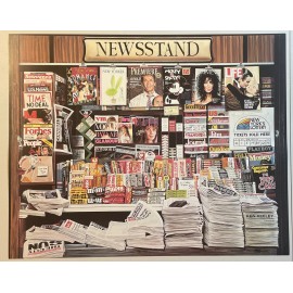Ken Keeley - Newsstand 1989 Poster Print (30x24) - Mint Condition