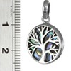 I-be, Paua Shell Abalone Pendant Tree of Life 925 Silver