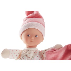 Corolle 9000030030 - Mon Doudou Corolle / Mini Rêve rosa Herzchen / Französische Puppe mit Charme und Vanilleduft