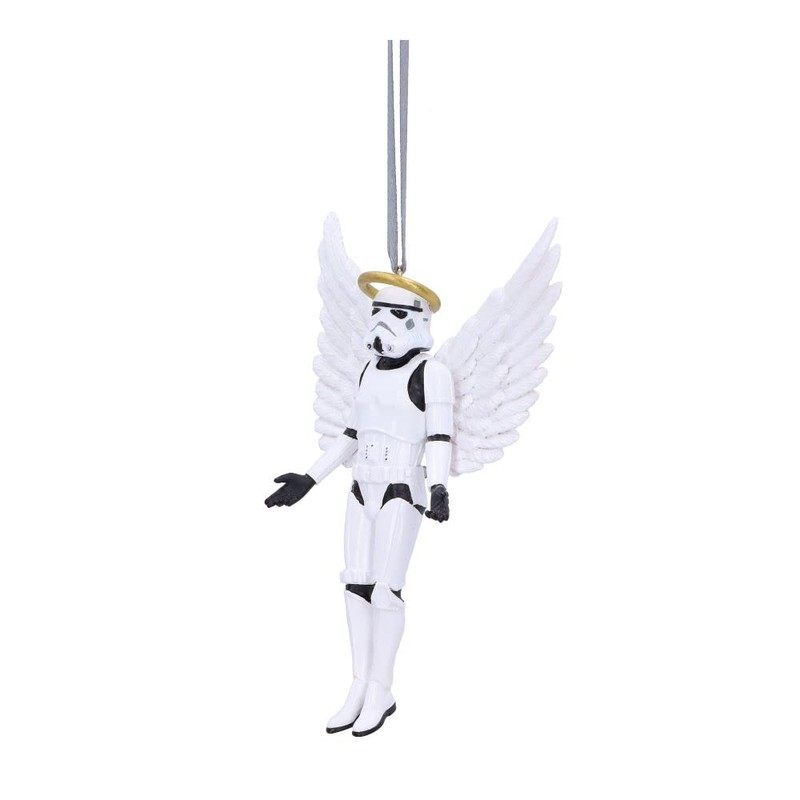 Nemesis Now Stormtrooper 13cm White Resin Hanging Angel