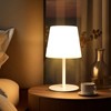 Wonder Solar Cordless Table Lamp, Rechargeabl Outdoor Battery Table Lamp
