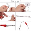 EIKEJI Cable Pulling Aid 50 m, Retractable Spiral Pull Wire
