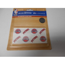 Rico Detroit Pistons Peel and Stick Tattoos 8 per pack.  #582/941