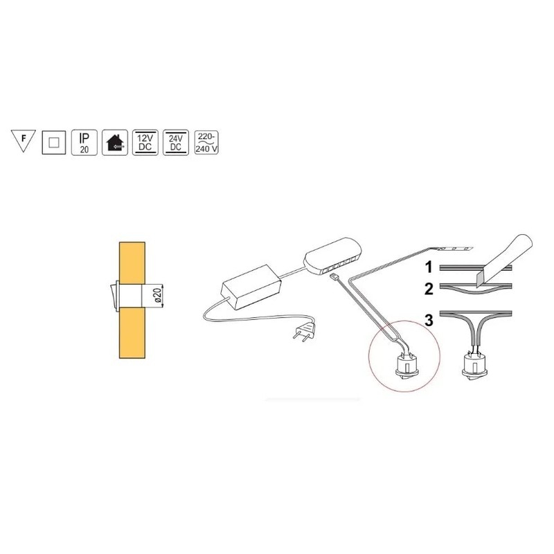 cyclingcolors 2 x Rocker Switch 2-Pin 230V 4A R13 On