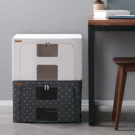 Home&amp;House Maven Premium Living Box 60L 1P, Charcoal Gray / 홈앤하우스 메이븐 프리미엄 리빙박스 60L 1P, 챠콜그레이