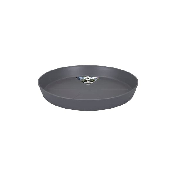 elho Loft Urban Saucer Round 14 - Saucer for Outdoor & Accessories - Ã 14.0 x H 1.9 cm - Brown/Terra