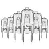 Flaspar G8 Halogen Light Bulbs, 20W G8 Bi-Pin Base Halogen