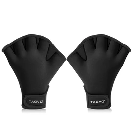 Tagvo Aquatic Gloves for Helping Upper Body Resistance, Webbed Swim Gloves with Strap, Well Stitching, No Fading, Sizes for Men Women Adult Children Aquatic Fitness Water Resistance Training