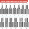 13 PCS Screw Extractor Set, Hex Head Multi-Spline Easy Out