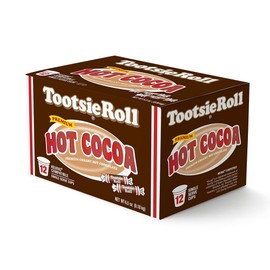 Tootsie Roll Hot Cocoa Pods, Flavored Single Serve Cups, Compatible with Keurig K-Cup Brewers, 12 Count - Classic Chocolate Candy Taste
