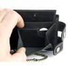 Men's Very Dark Gray Biker's Wallet with 20 Inch Long