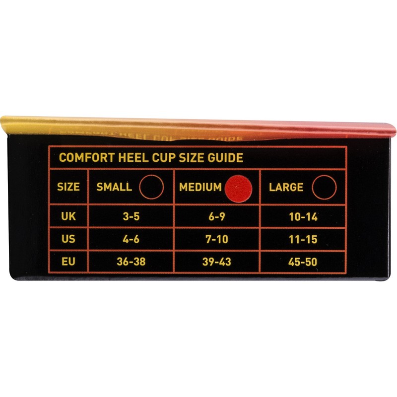 Enetole Men's Comfort Heel Cup with D3O, Black