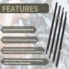 Ricmjend 4Pcs Weatherstrip Window Moulding Trim Seal Belt Compatible with
