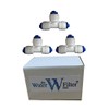 Water Filter 1/4" TEE T Piece Fridge Water Pipe Fitting
