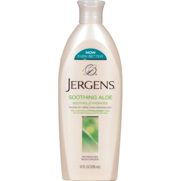 Jergens Soothing Aloe Relief Moisturizer 10 oz (Pack of 8)