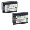Kastar NP-FV50 Battery 2 Pack for Sony NP-FV30 NP-FV40 NP-FV50