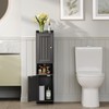 GLANZALANT Bathroom Cabinet with 2 Doors, 7.3 x 9.8 x