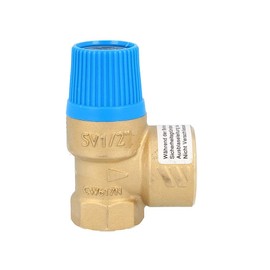 Watts 0216106 Diaphragm 1/2 Inch 6 Bar Safety Valve Blue