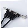CIYODO USB to Dual USB Pci Slot Hub Adapter Expansion