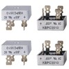 PENGLIN 4PCS KBPC3510 Bridge Rectifier Bridge Diode Single Phase 35A