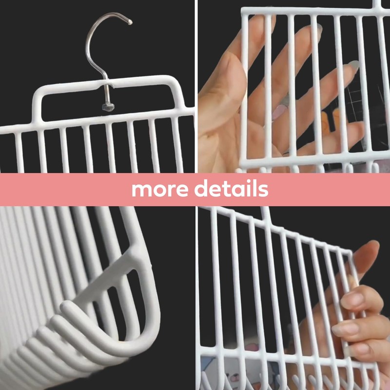 Hair Extension Holder (White) with Suction Cup - Secure and