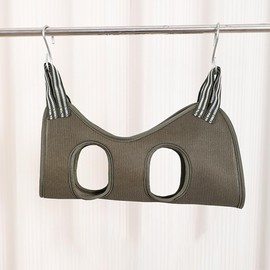 CENPEK Cat Grooming Bag & Pet Nail Trimming Harness – Breathable Grooming Sling with 2 Hooks for Secure Nail Trimming and Bathing for Dogs & Cats