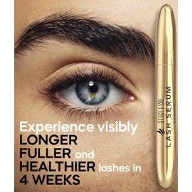 Stacy Lash Growth Serum (0.17fl.oz / 5ml) | Eyelash Enhancing Serum for Natural Lashes & Brows | Lash Serum for Eyelash Growth and Thickness
