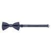 MASADA Mens Checked Bow Tie Pre-Tied Fully Adjustable Handmade with