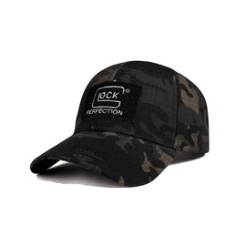 New Horizon Cap, Tactical Cap, Airsoft Hat, Military Camo, Camo, Velcro, Sunshade, Outdoor, Fishing, Baseball Cap, One Size Fits All (MCBK)