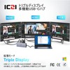 Dual HDMI ICZI USB C Hub 11-in-1 Triple Display Type