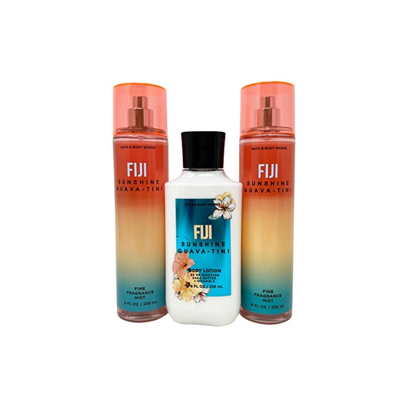 bath Fiji Sunshine Guava Gift Set Trio - Includes 2