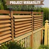 Mdkave Louver Hardware Kit Metal,Heavy Duty Complete Set for Louver