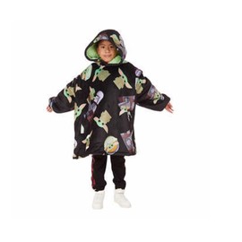 Generic Plush Lined Over-Sized Hoodie, tr2742021, Green, 4-10