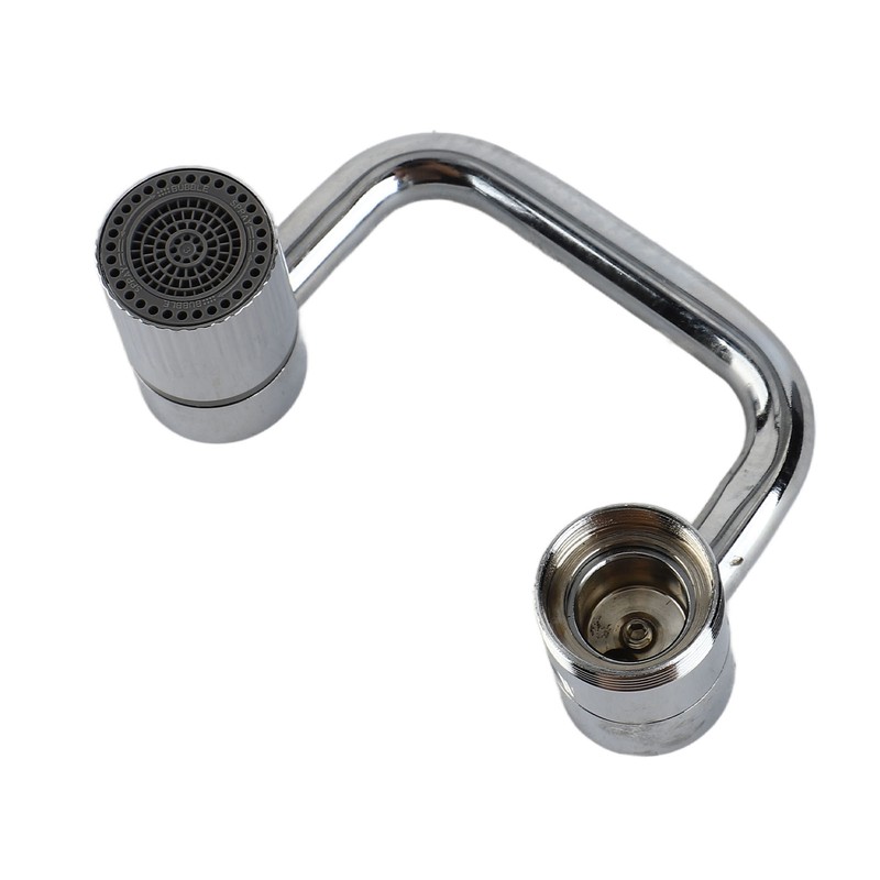 Faucet Extender Mechanical Arm Rotatable Splash Proof Copper Faucet Aerator
