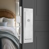 Privacy Pocket Door Lock Hardware, Rectangular Pocket Door Lock and