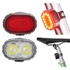 Bike Light Front and Back USB Rechargeable Bicycle Headlight Tail