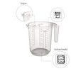 Rotho Topline Messbecher 1.5l mit Skala, Kunststoff (PP) BPA-frei, transparent,