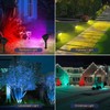 T-SUN Solar Lights Outdoor Waterproof IP65, 6Pack LED Solar Spot