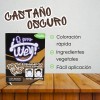 Shampoo Tinte Express Castaño Oscuro Express Hair Dye Shampoo Dark