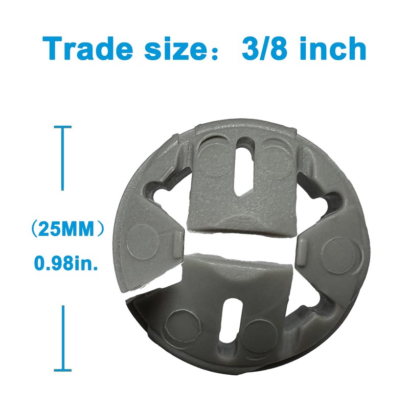 Dicio Knockout Cable Connector 700 PCs Push-in Connector Hole Bushing
